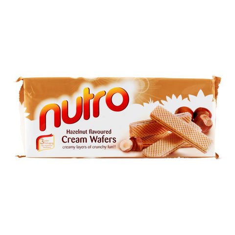 NUTRO HAZELNUT WAFERS 150GM