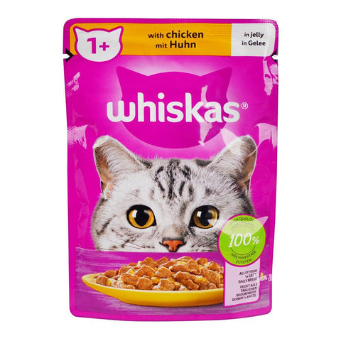 WHISKAS POUCH 85GM