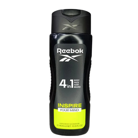 REEBOK INSPIRE YOUR MIND HAIR & BODY SHOWER GEL 400ML MEN