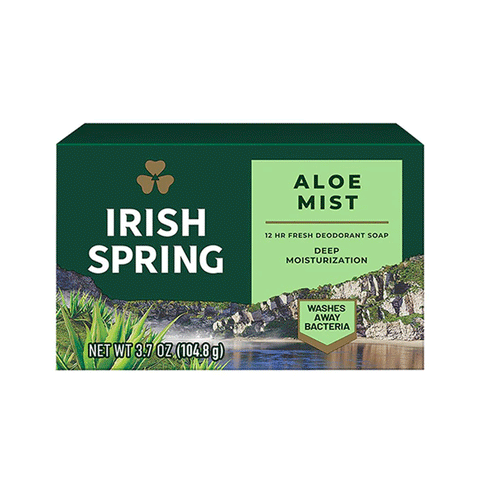 Irish Spring Aloe Mist Soap 104g
