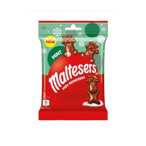 MALTESERS MINI REINDEERS MINT CHOCOLATE 59GM