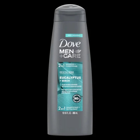 Dove Men+Care Blue Eucalyptus + Birch Shampoo 355ml