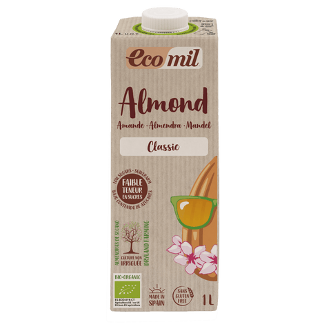 ECOMIL ALMOND CLASSIC NATURE MILK 1L