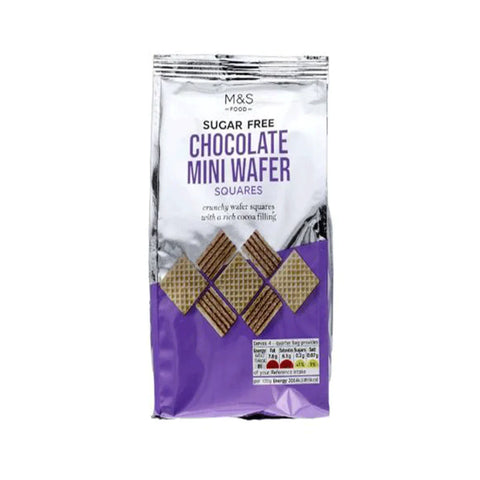 M&S Chocolate Mini Wafer Squares 125g