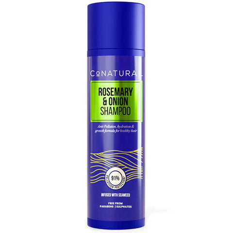 conatural rosemary & onion shampoo 250ml