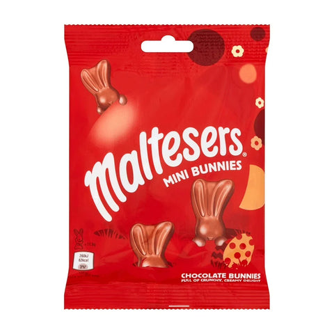 MALTESERS MINI BUNNIES CHOCOLATE POUCH 58GM