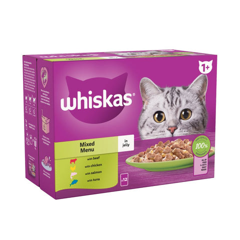 Whiskas Mixed Menu Wet Cat Food