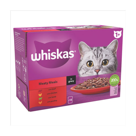 Whiskas Meaty Meals Wet Cat Food