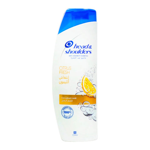 HEAD & SHOULDERS CITRUS FRESH SHAMPOO 400ML