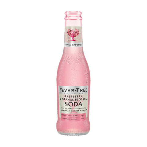 FEVER TREE RASBERRY & ORANGE BLOSSOM SODA 200ML