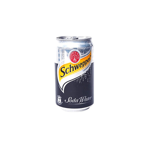 SCHWEPPES SODA WATER CAN 300ML