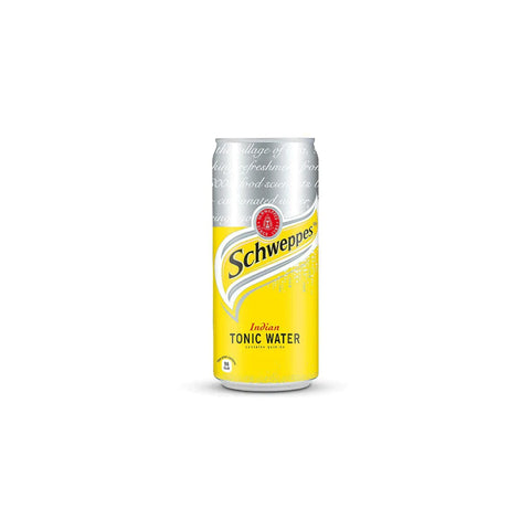 SCHWEPPES TONIC WATER CAN 300ML
