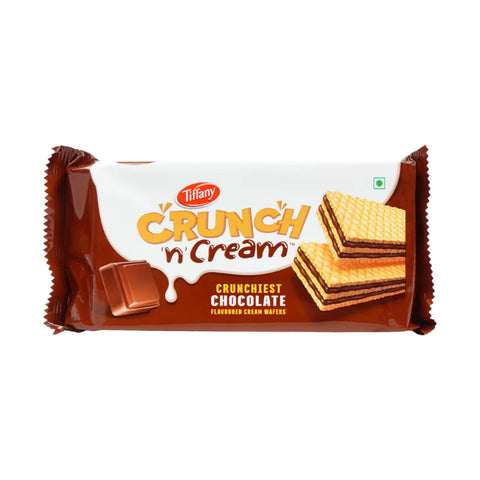 TIFFANY CRUNCH N CREAM CHOCOLATE WAFER 65GM