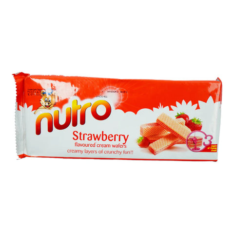 NUTRO STRAWBERRY WAFERS 75GM
