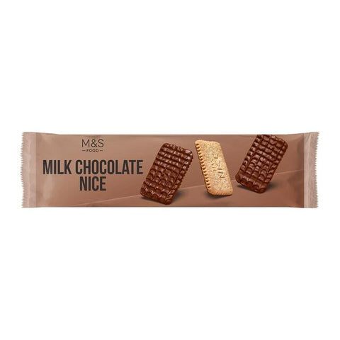 M&S Milk Chocolate Nice Biscuits