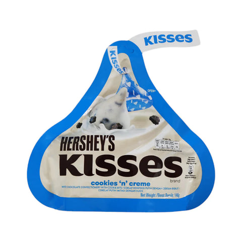HERSHEYS KISSES COOKIES N CREME 146GM