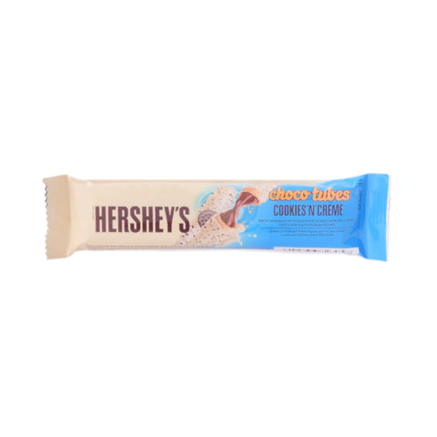 HERSHEY'S CHOCO TUBES COOKIES N CREAM 18GM