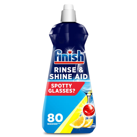 FINISH GLASS CLEANER LEMON SPARKLE 400ML