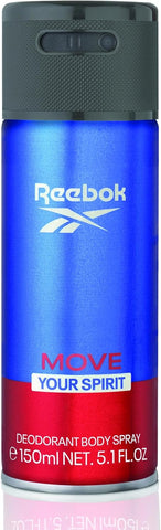 REEBOK MOVE YOUR BODY DEODORANT BODY SPRAY 150ML MEN