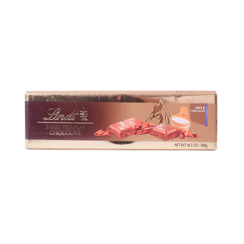 LINDT SWISS PREMIUM MILK CHOCOLATE 300GM