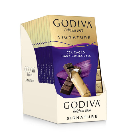 Godiva 72% Dark Chocolate Mini Bars 90g