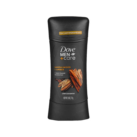 Dove Men+Care Sandalwood & Amber Deo Stick 74g