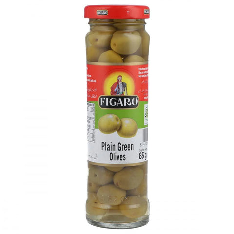 FIGARO PLAIN GREEN OLIVES 140GM