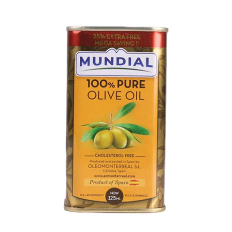 MUNDIAL 100% PURE OLIVE OIL 125ML