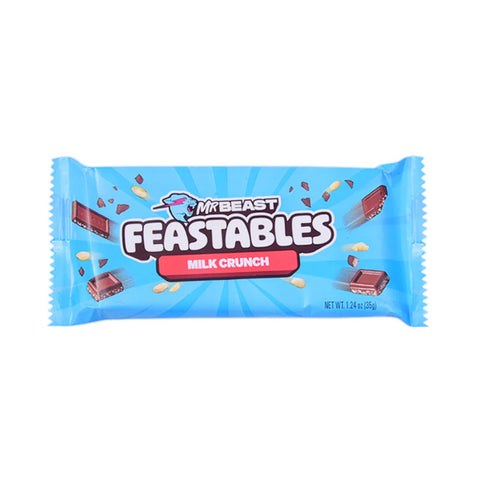 FEASTABLES MILK CRUNCH CHOCOLATE 35GM