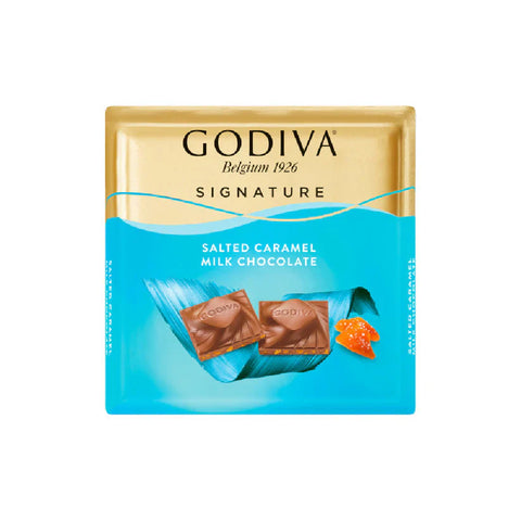 GODIVA SQUARE CHOCOLATE SALTED CARAMEL 60GM