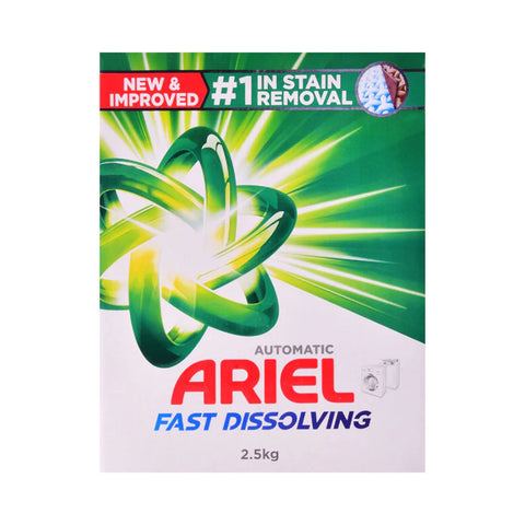 ARIEL WASHING POWDER AUTOMATIC GREEN 2.5KG