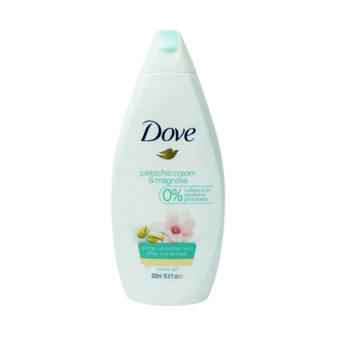 DOVE PISTACHIO CREAM & MAGNOLIA SHOWER GEL 500ML