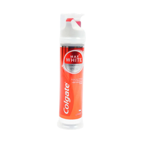 COLGATE PASTE MAX WHITE LUMINOUS 100ML