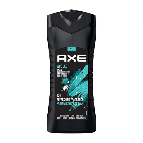 AXE APOLL0 XL 3IN1 SHOWER GEL 400ML
