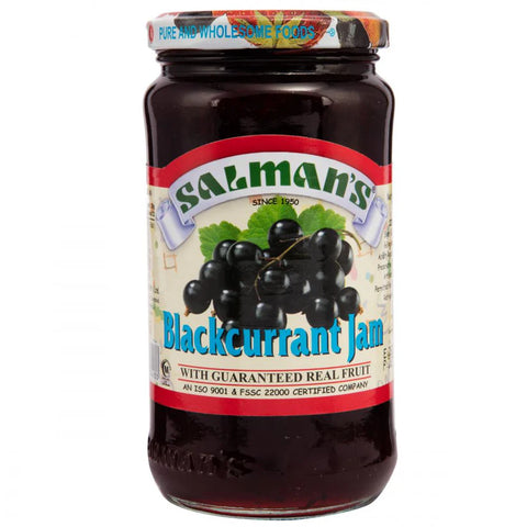 SALMAN'S BLACK CURRANT JAM 450GM