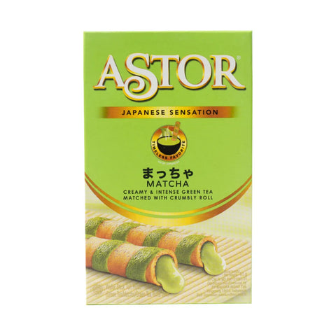 ASTOR GREENTEA MATCHA WAFER STICK 40GM