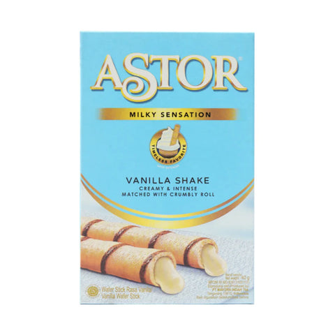 ASTOR VANILLA WAFER STICK 40GM