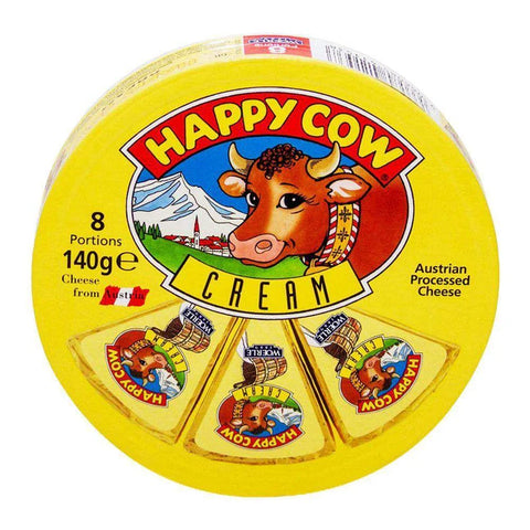 HAPPY COW CHEESE CREAM PORTION 140GM