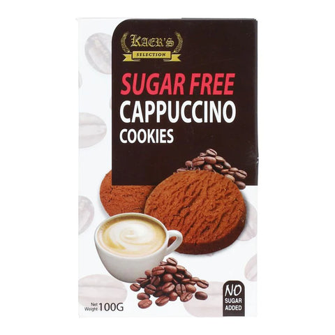 KAERS SUGAR FREE CAPPUCCINO COOKIES 100GM