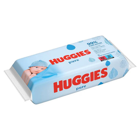 HUGGIES BABY WIPES-PURE-56PCS