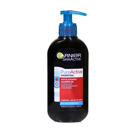Garnier Pure Active Charcoal Face Wash 200ml: