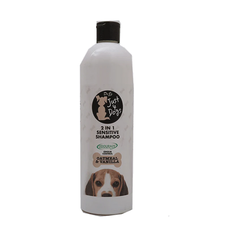 JUST 4 DOGS 2IN1 SENSITIVE SHAMPOO 500ML