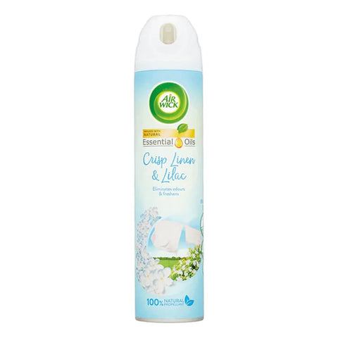 AIR WICK CRISP LINEN & LILAC 250ML