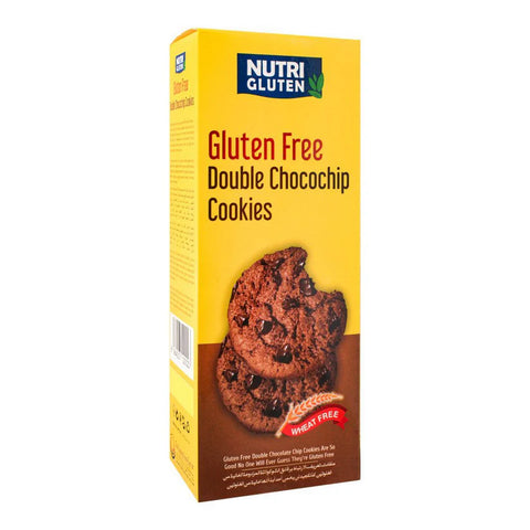 NUTRI GLUTEN FREE DOUBLE CHOCOCHIPS COOKIES