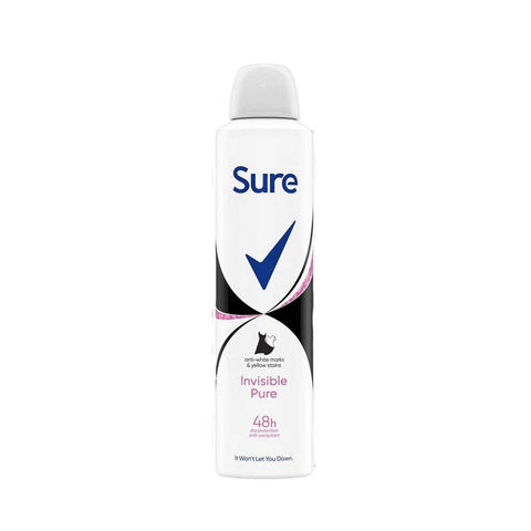 SURE BODY SPRAY INVISIBLE PINK BLUSH 250ML