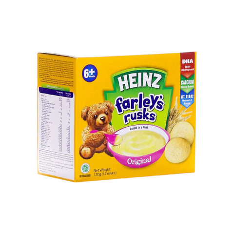 HEINZ ORANGE FARLEY RUSK 120 GM