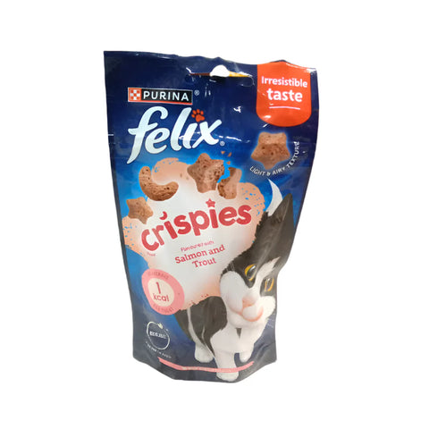 FELIX CRISPIES SALMON AND TROUT 45GM