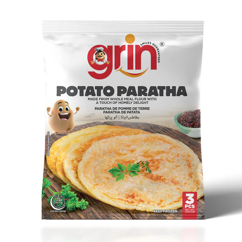 GRIN POTATO PARATHA