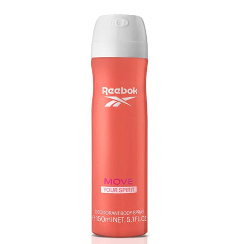 REEBOK MOVE YOUR BODY DEODORANT BODY SPRAY 150ML WOMEN