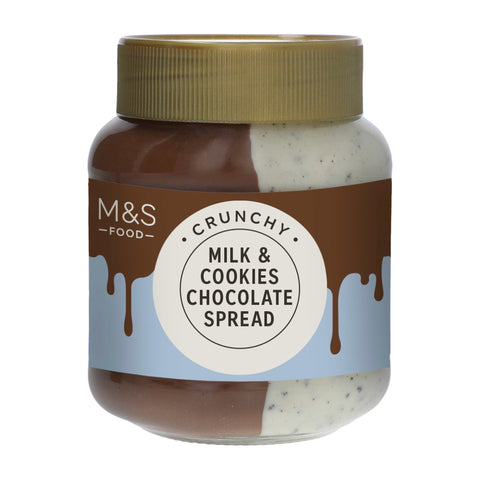 M&S Milk & Cookies Chocolate Spread 400g